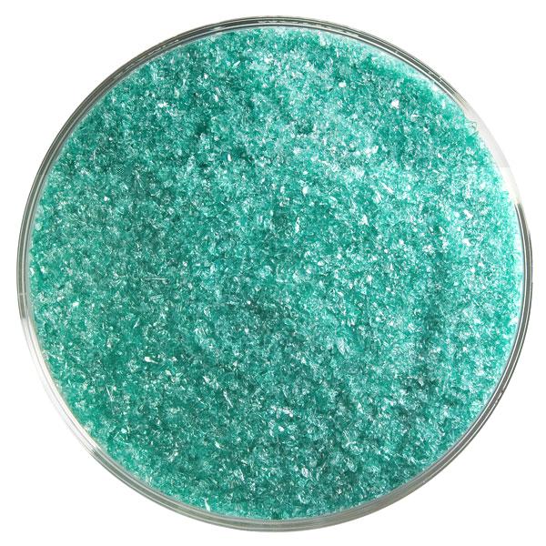 Emerald Green Transparent Bullseye Frit 1417