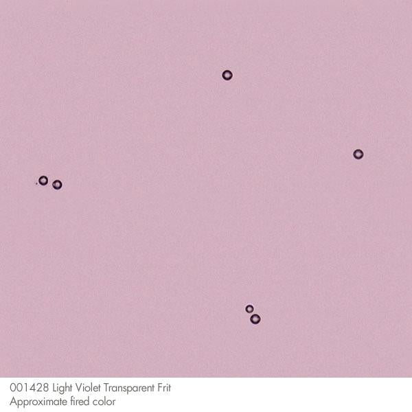 Light Violet Transparent Bullseye Fine Frit 1428