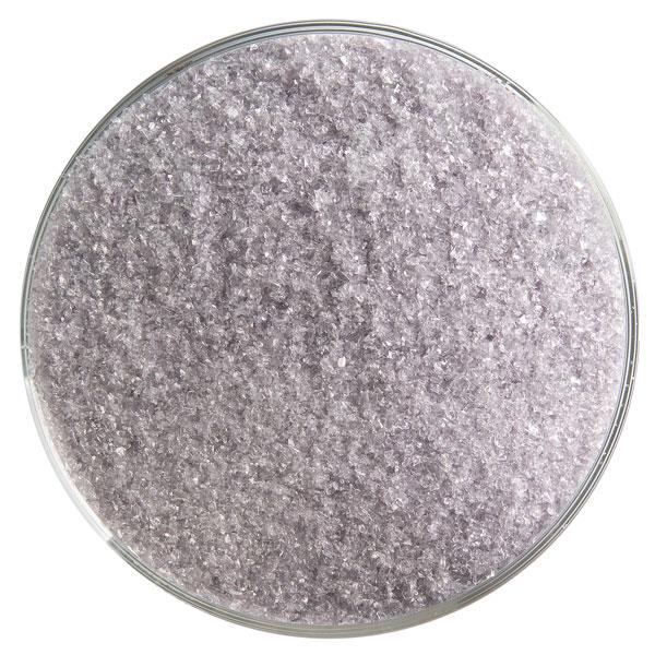 Light Silver Grey Transparent Bullseye Frit 1429