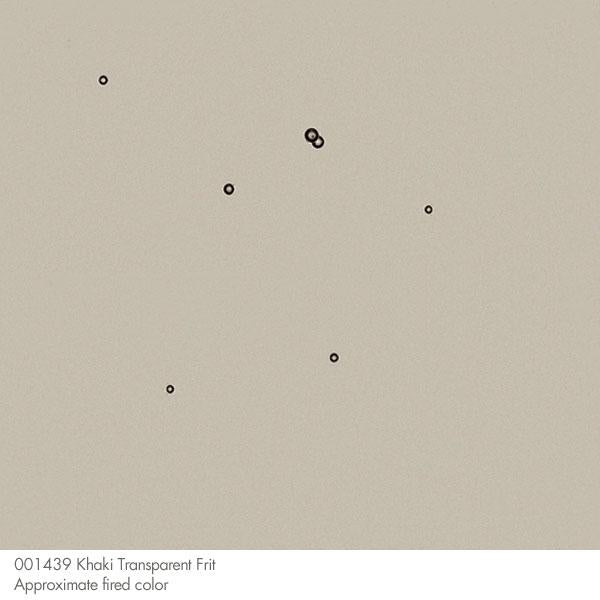 Khaki Transparent Bullseye Frit 1439