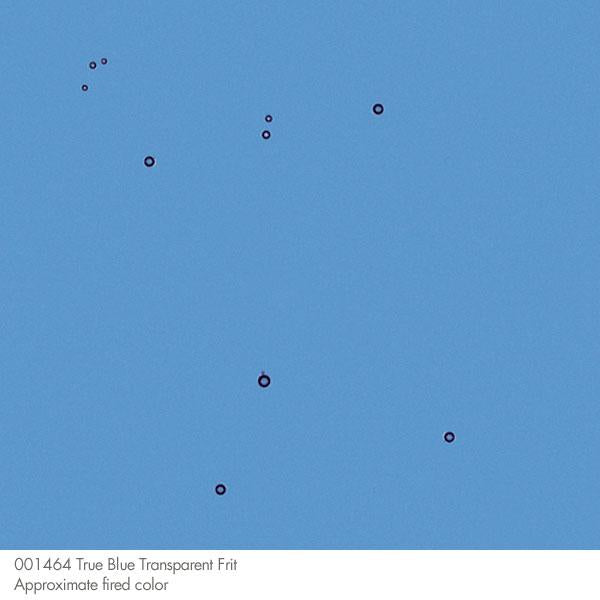 True Blue Transparent Bullseye Fine Frit 1464