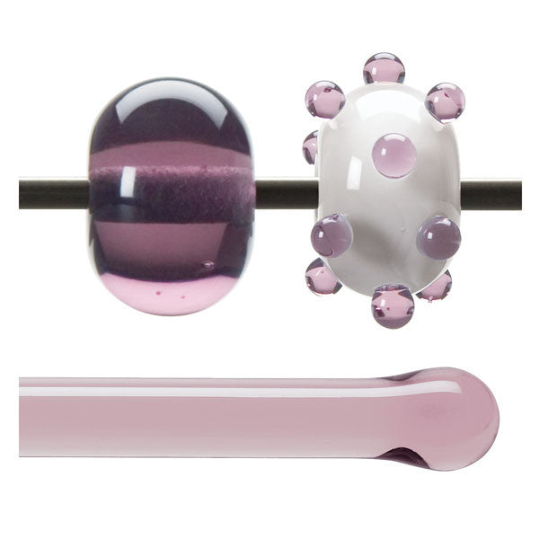 1528 Pale Amethyst Rod - chockadoo