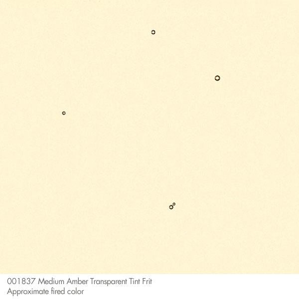 Medium Amber Tint Bullseye Fine Frit 1837