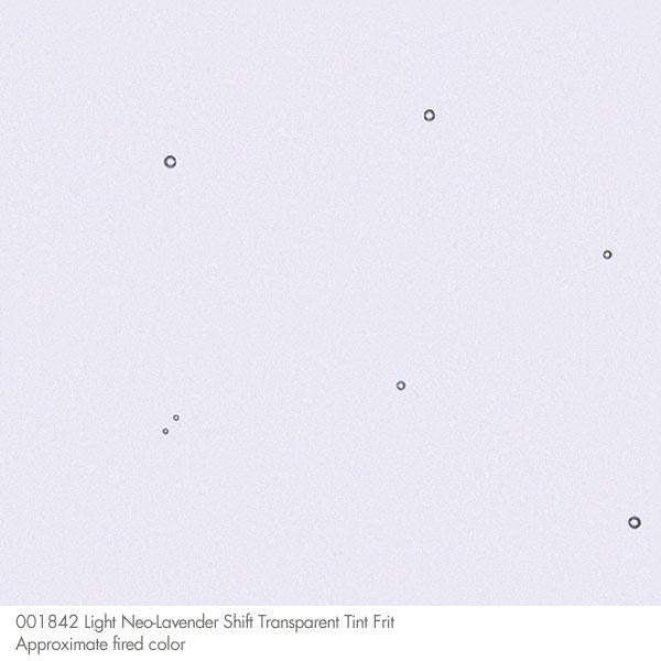Light Neo-Lavender Shift Tint Bullseye Fine Frit 1842