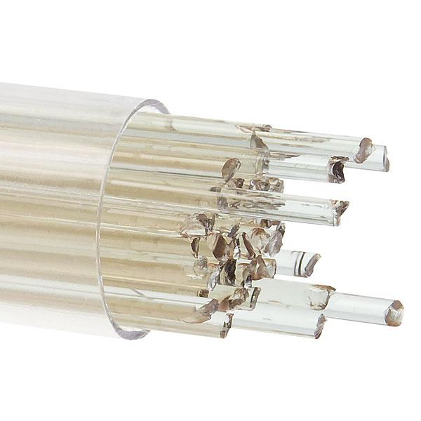 Rhubarb Pink Green Shift Transparent Bullseye Stringer 1859