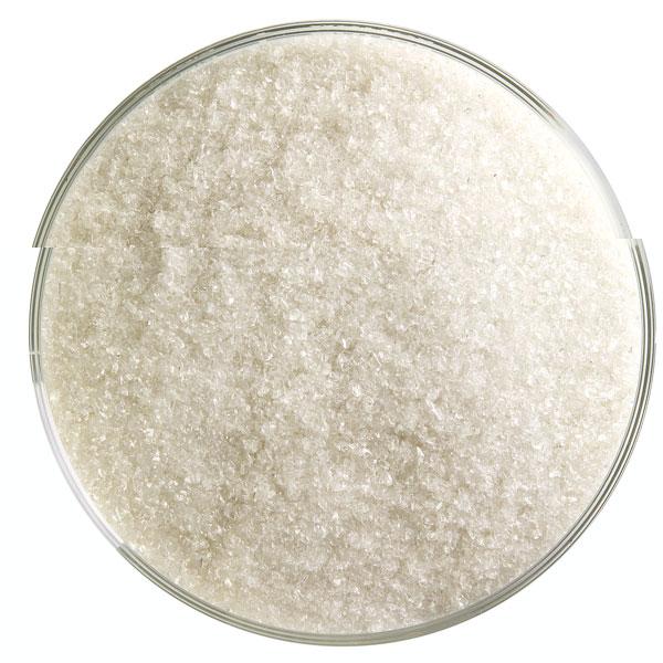 Oregon Grey Transparent Bullseye Frit 1449