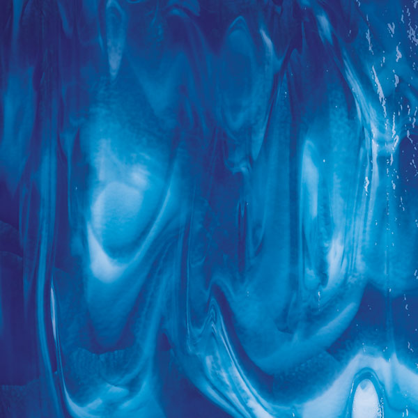 2164 Caribbean blue and white Streaky - chockadoo