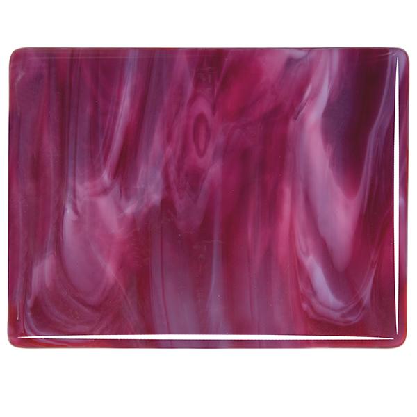Cranberry Pink, White Streaky Bullseye Sheet 2311 3MM