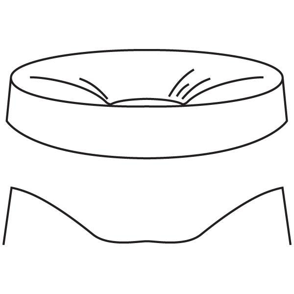 Classic Round Bowl Creative Ceramics Glass Mould 8748