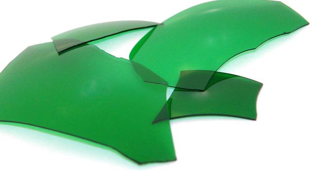 Dark Green Transparent Reichenbach 096 Frit RW033
