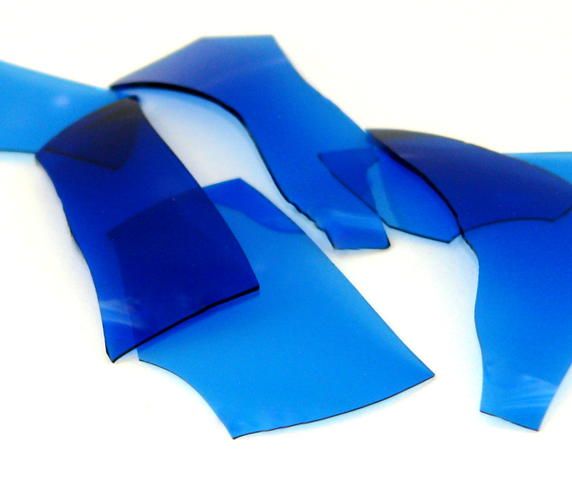 Middle Blue Transparent Reichenbach 096 Frit RW045
