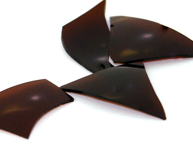 Brown Olive Transparent Reichenbach 096 Frit RW052