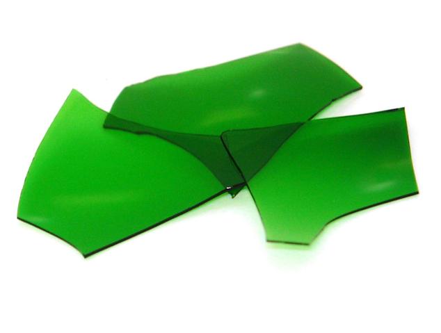 Metallic Emerald Transparent Reichenbach 096 Frit RW701