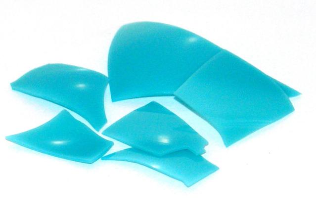 Opal Light Blue Opaque Reichenbach 096 Frit RW081