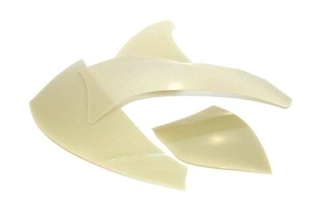 Opal Light Grey Opaque Reichenbach 096 Frit RW182