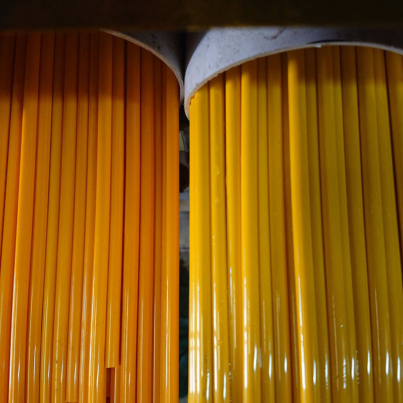 Medium Lemon Yellow Opaque Effetre Rod 408