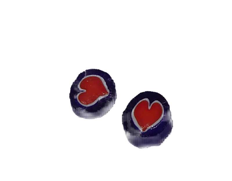 Hearts Millefiori Large