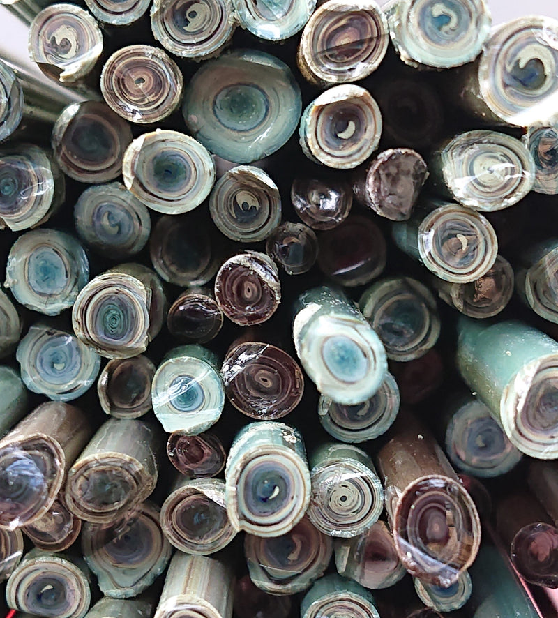 Multicolour Blue Opaque Reichenbach 096 Rod RW738