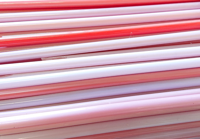 Pink Quartz Pastel Opaque Effetre Rod 250