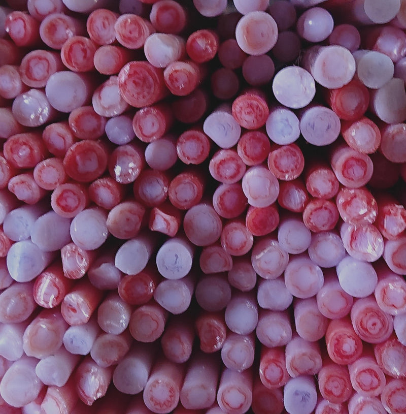 Pink Quartz Pastel Opaque Effetre Rod 250