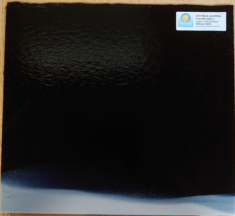 Black and White Cascade Bullseye Sheet 2213 3MM