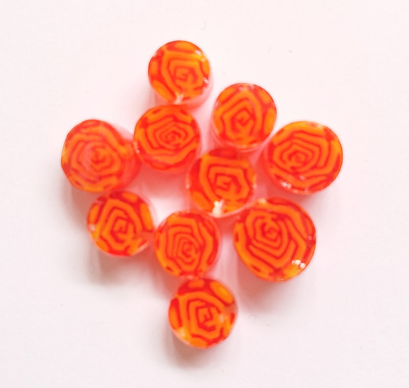 Large Flower mix Millefiori Murrine COE096