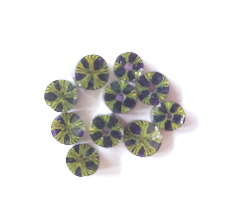 Large Flower mix Millefiori Murrine COE096