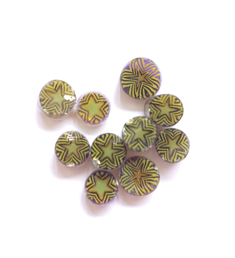 Large Flower mix Millefiori Murrine COE096