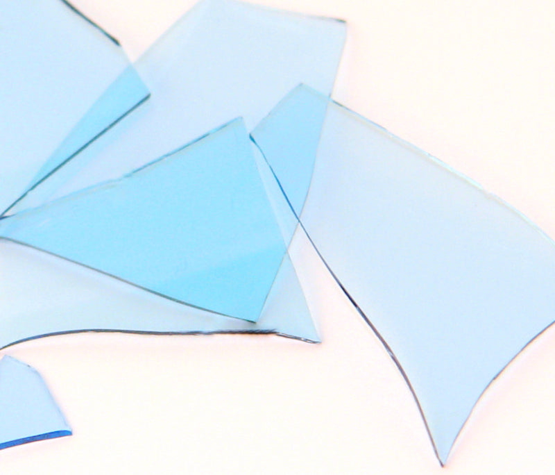 Aqua Blue Light Transparent Reichenbach 096 Frit RW256