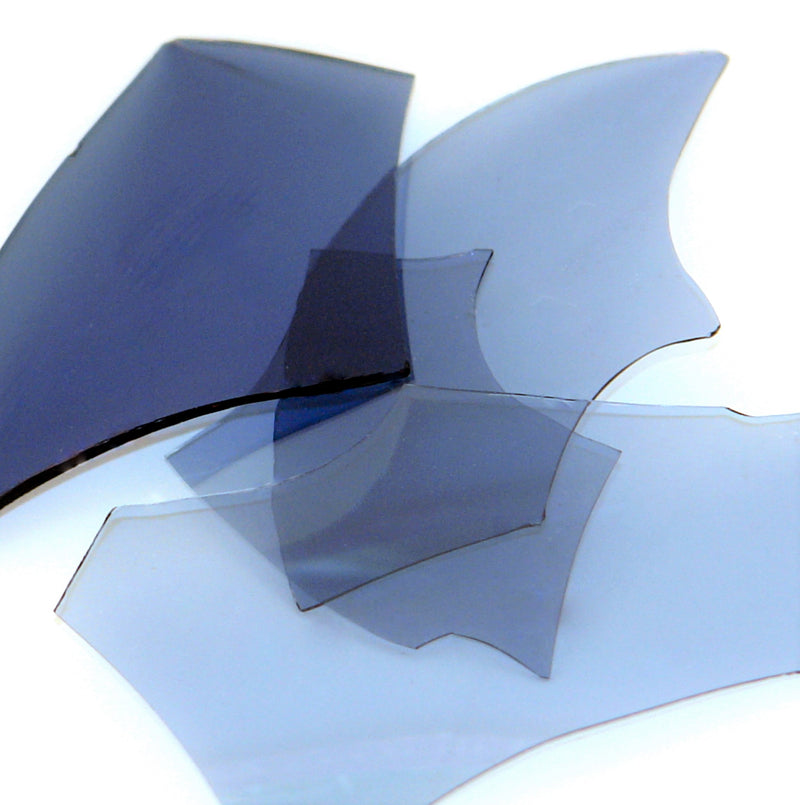 Light Smoke Blue Transparent Reichenbach 096 Frit RW260