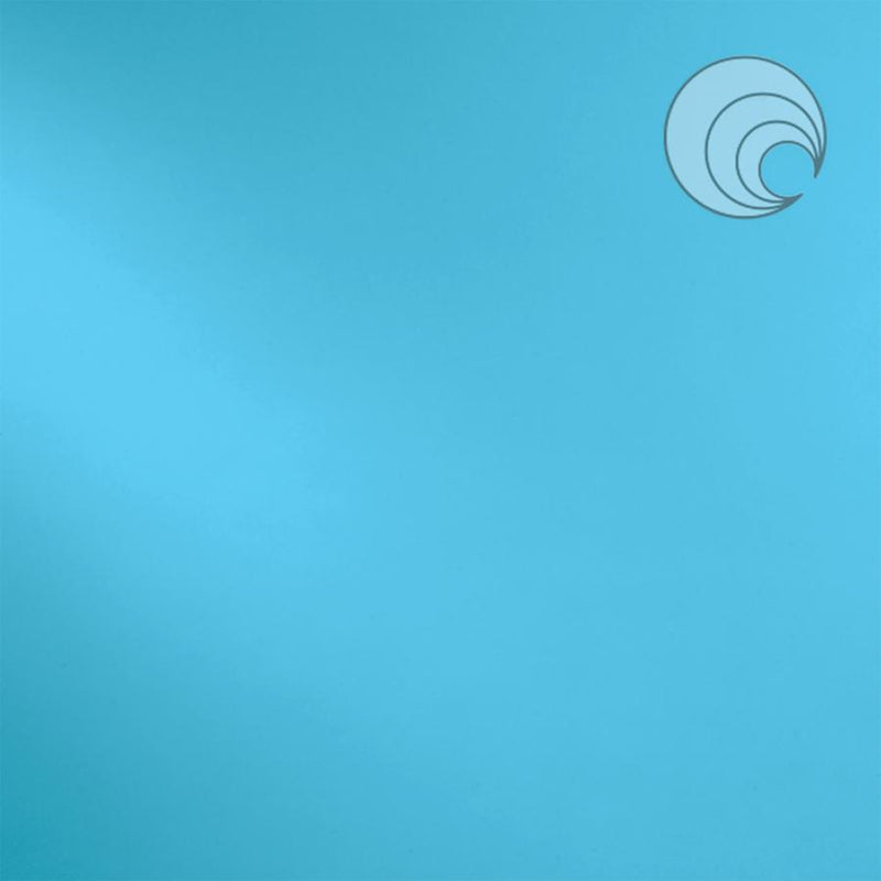 Turquoise Blue Opaque Oceanside Sheet 233-74S-F