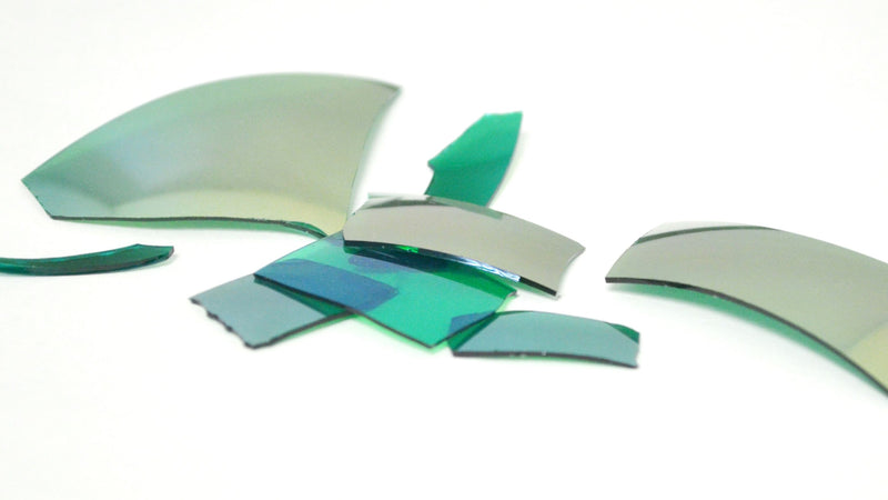 Silver Green Transparent Reichenbach 096 Frit RW268