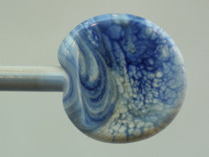 Ivory Medium Lapis Opaque Effetre Rod 292 — chockadoo
