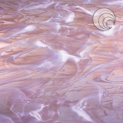 Pale Purple/White, Wispy Smooth Fusible Oceanside Sheet 349-1S-F