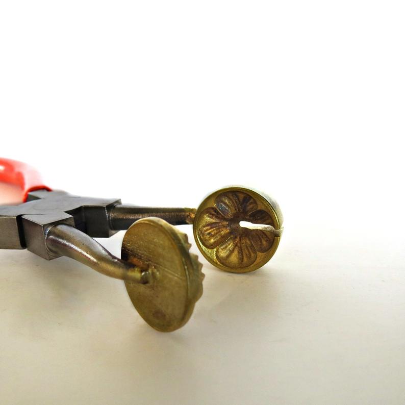 4 Petal Flower Brass Mashers