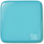 Caribbean Blue Smooth Fusible Transparent Oceanside Sheet 532-1S-F