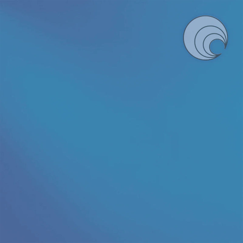 Light Steel Blue Transparent Oceanside Sheet 538-2S-F