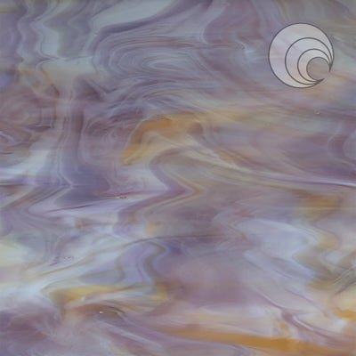 Purple Amber/White, Wispy Oceanside Sheet 641-7S-F