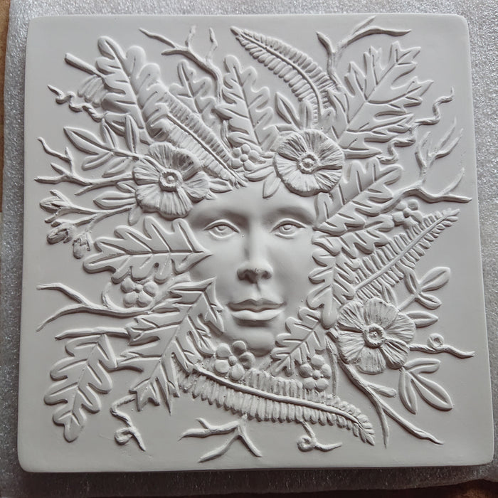Lady in the woods Texture Mould