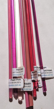 Pink Reichenbach Sampler Rods - chockadoo
