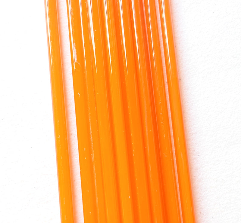 Orange Transparent Lauscha Rod Snt150