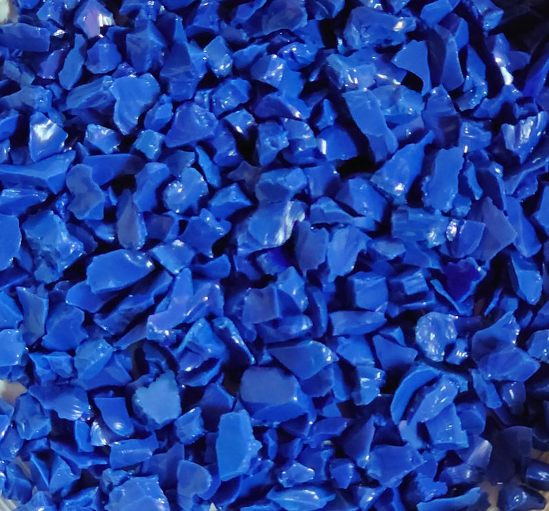 Dense Blue Opaque Kugler Frit K242