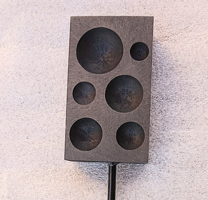 Graphite Marble Mould 6 sizes