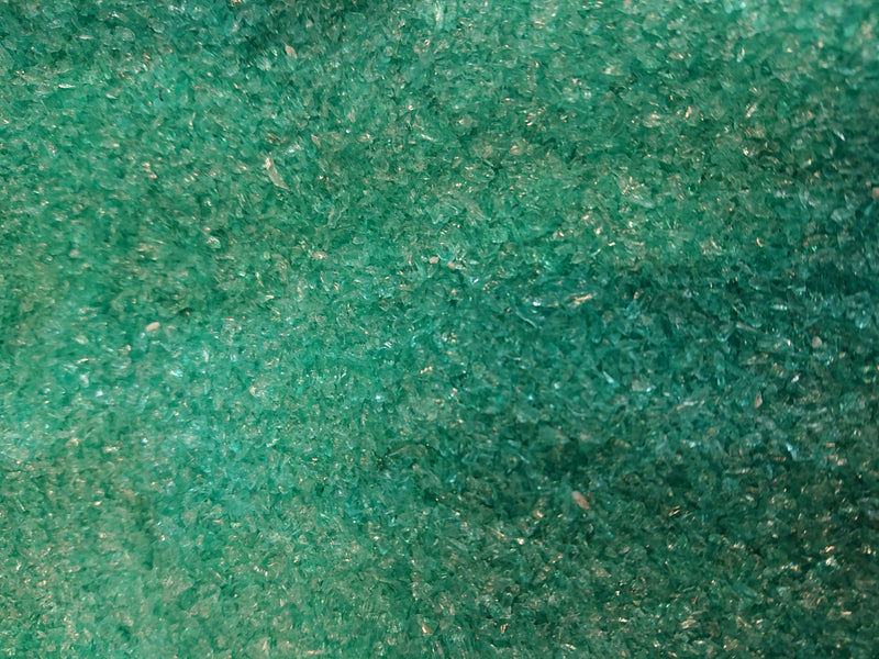 Marine Green Transparent Effetre Frit 026
