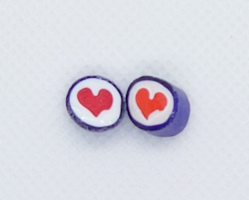 Hearts Millefiori Large
