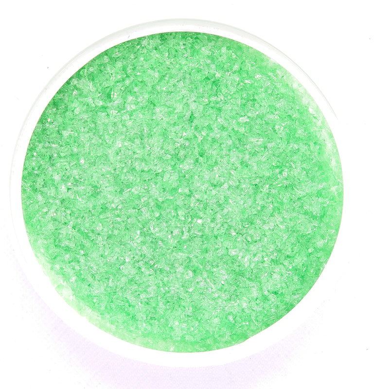 Dark Emerald Green Transparent Effetre Frit 030