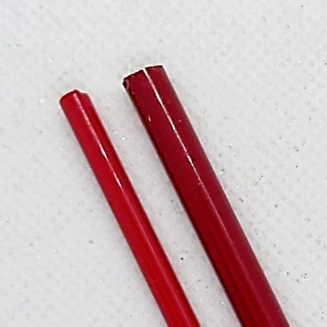 436 Dark Red Effetre Glass rod COE104 - chockado