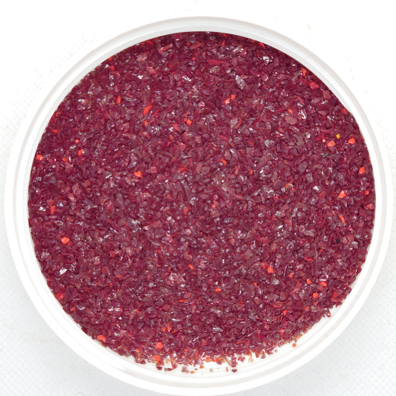 Dark Purple Red Opaque Effetre Frit 438