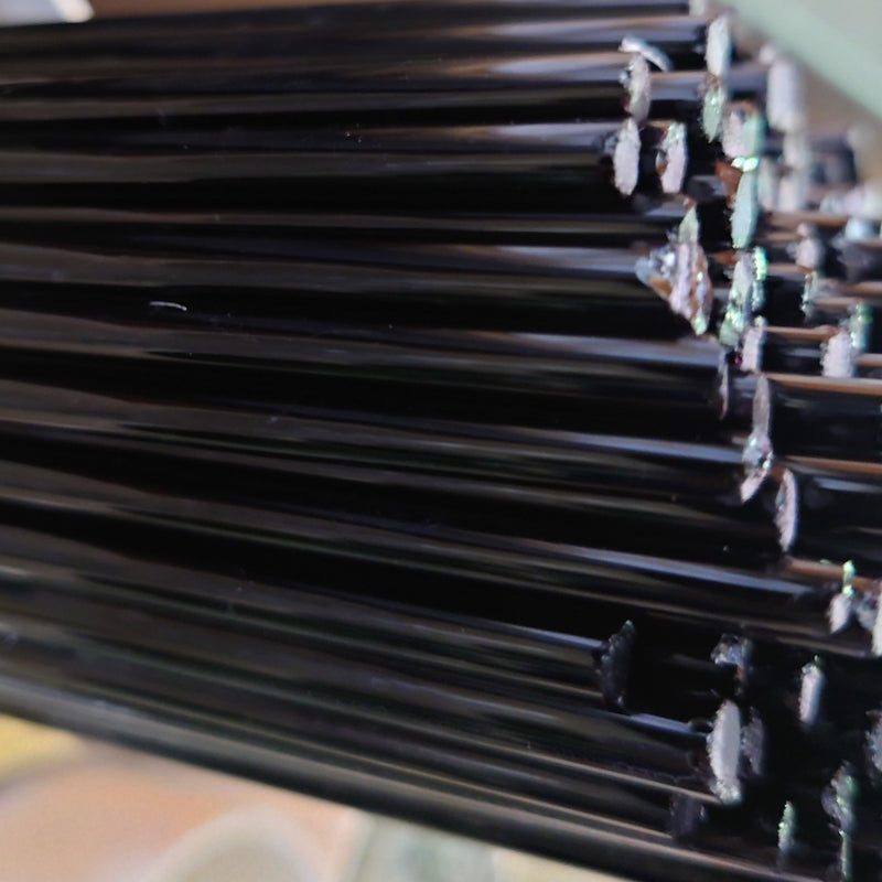 Black Transparent Lauscha Rod SNO480