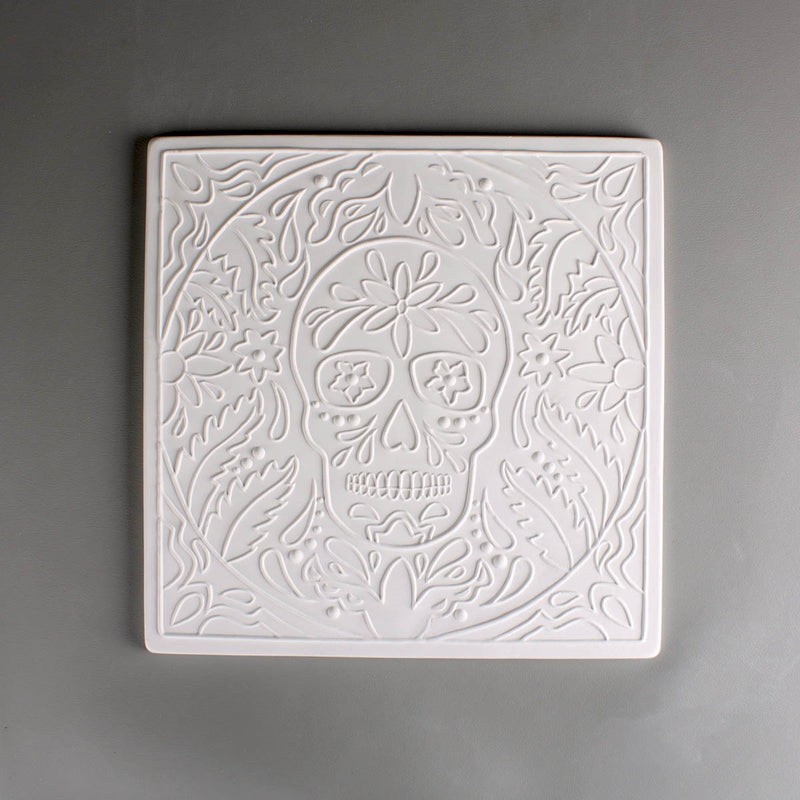 Day of the Dead Texture Mould - chockadoo